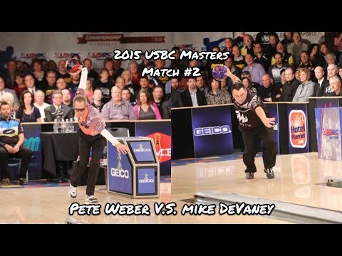 Mike DeVaney reading oil transition on PBA Tour